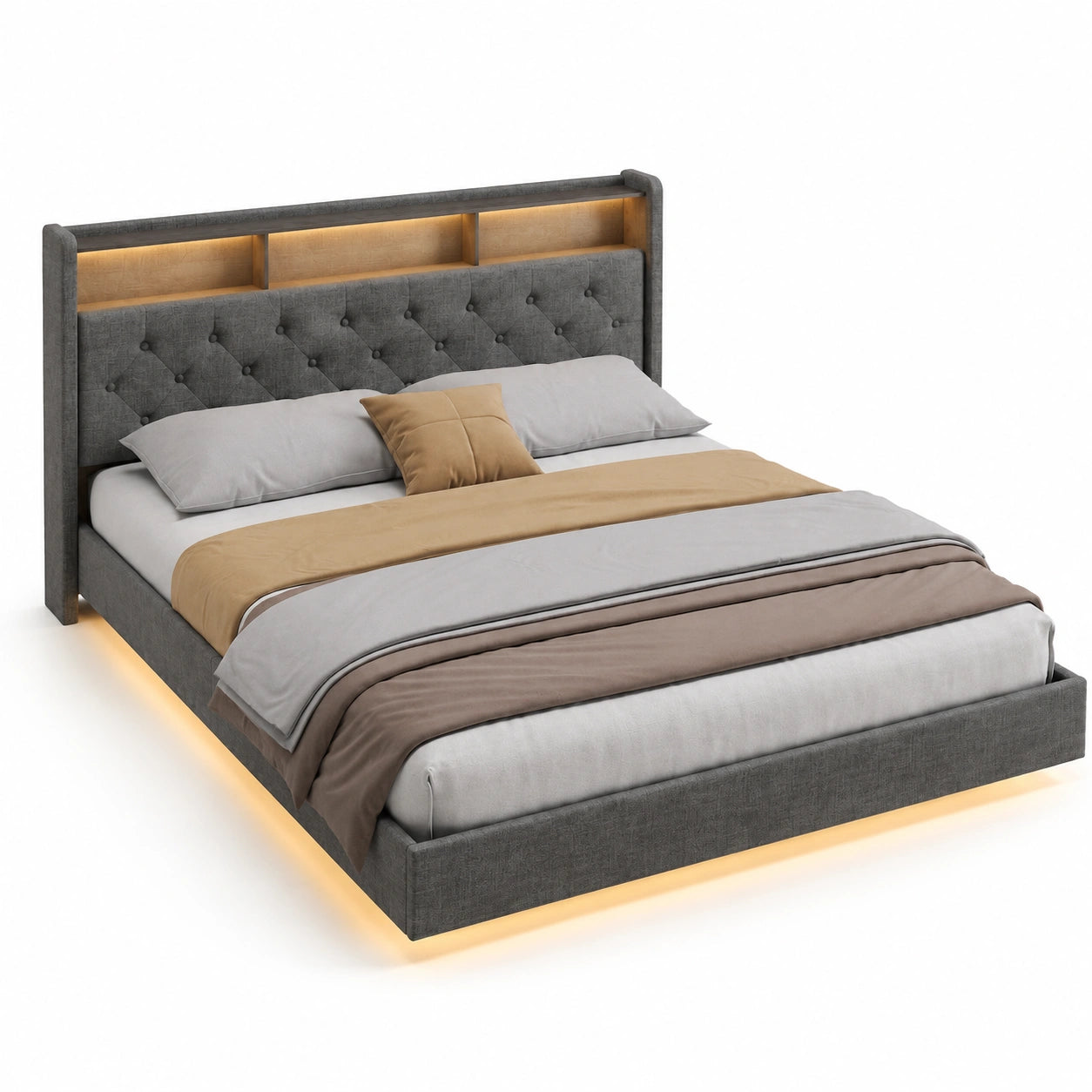 lit-140-x-200-cm-avec-led-multiprise-usb-et-rangement-revetement-lin-anuezj6619lh