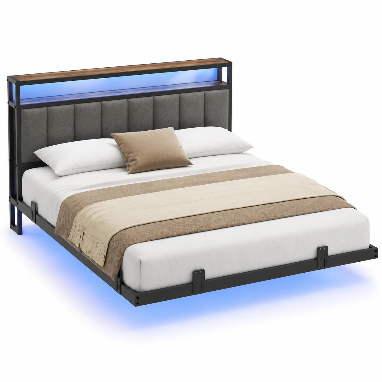 cadre-de-lit-flottant-avec-eclairage-led-et-rangement-140x190-lin-gris-fonce-tudfzg6630ha