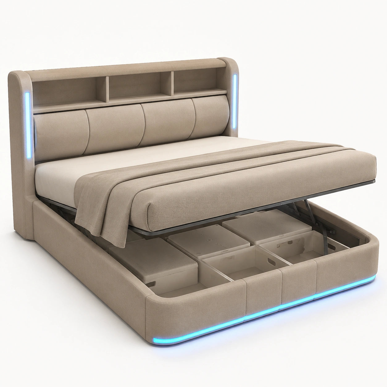lit-coffre-avec-eclairage-led-et-rangements-ouverts-140x190-cm-gris-fonce-vlumwx6614ga