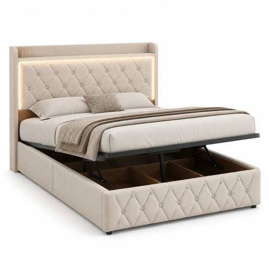 lit-double-velours-avec-led-et-usb-tete-de-lit-rangement-sommier-inclus-wnhtmw6625pm